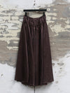 Mutedance 25 Autumn/Winter Double Drawstring Waist Skirt Plant Dye Highly Handcrafted MD-MD25FW90-purple (MD25FW89)